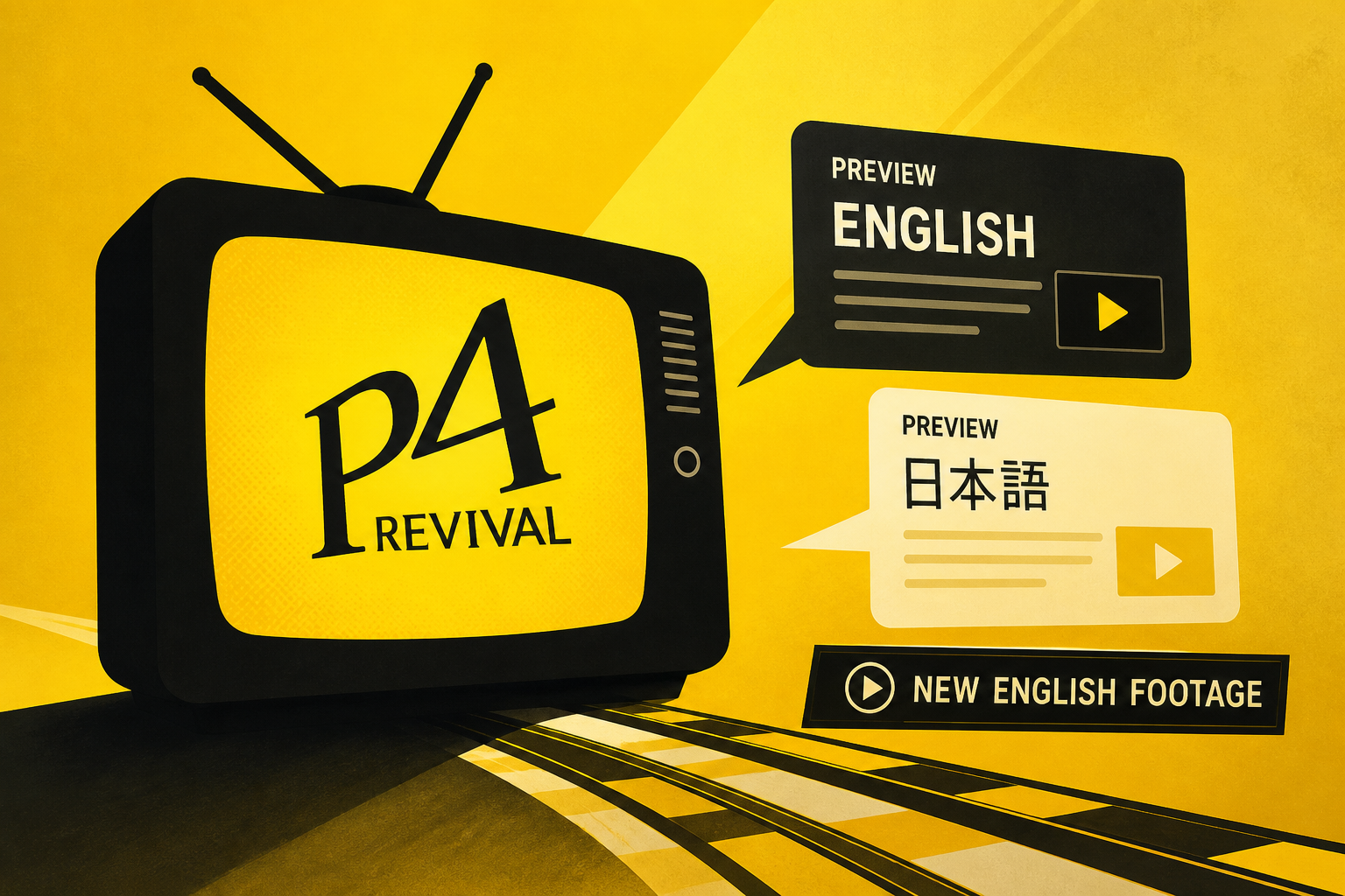 Persona 4 Revival English and Japanese Previews Released, New English Footage