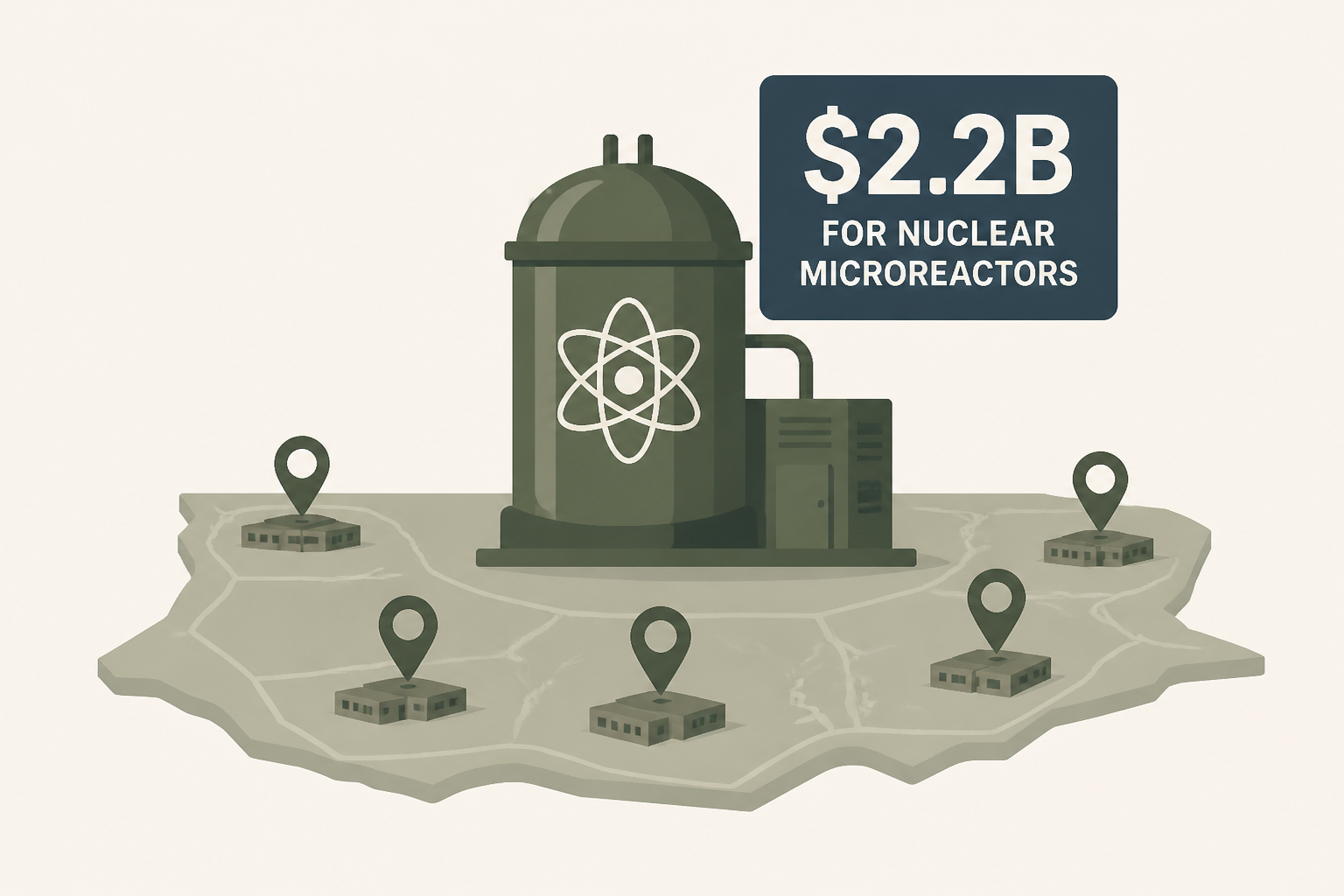 Army Janus Program awards $2.2B for nuclear microreactors at 5 bases