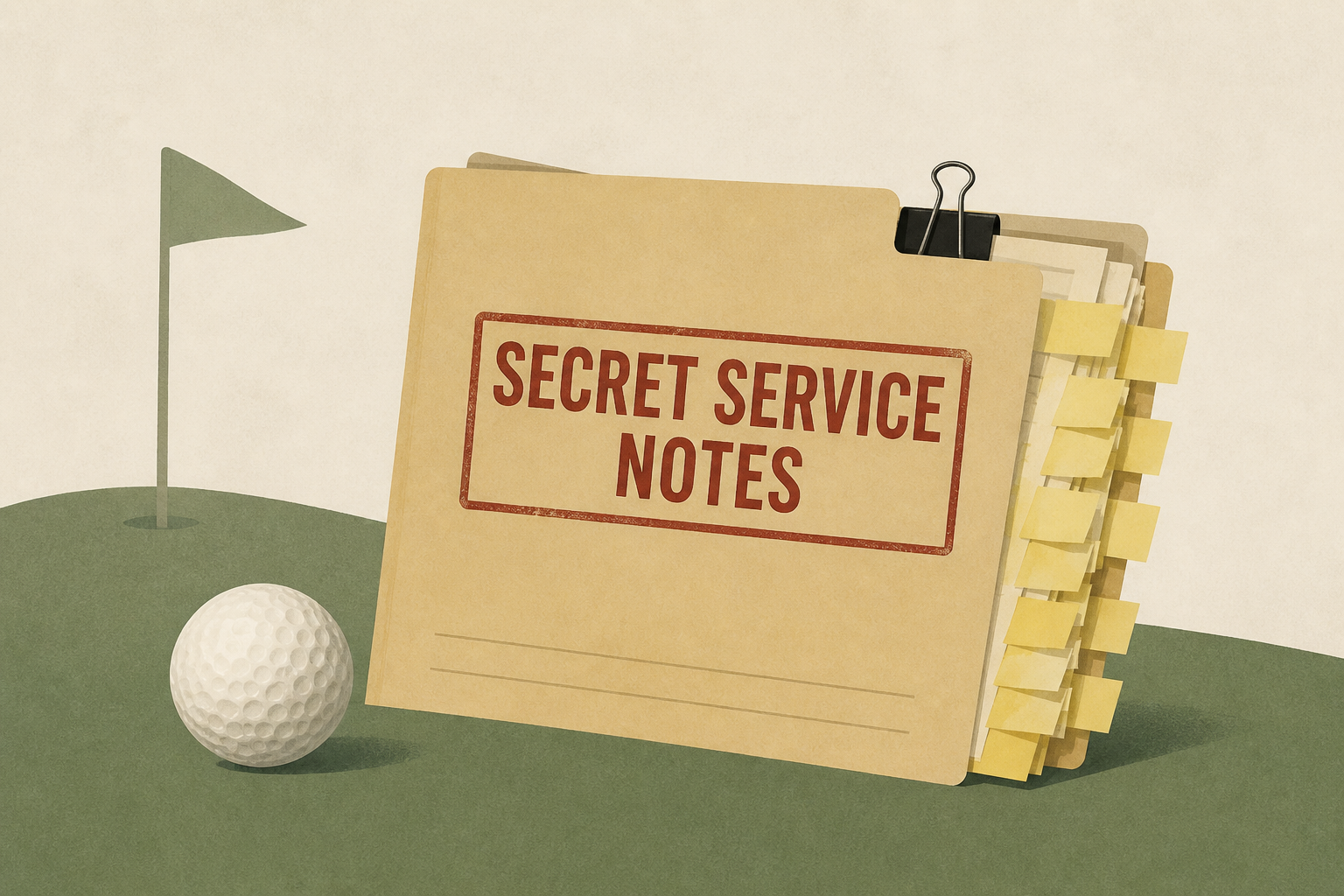 Gun suspect at Trump golf course had hundreds of Secret Service notes