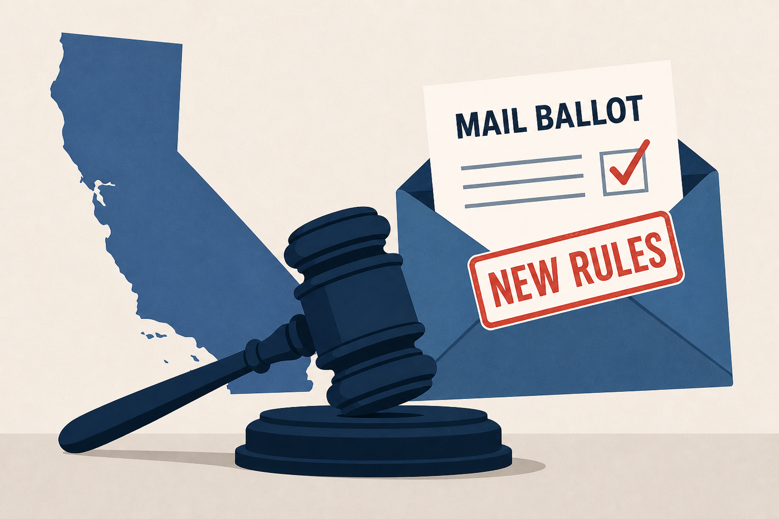 California, other states sue again to block new rules for mail ballots