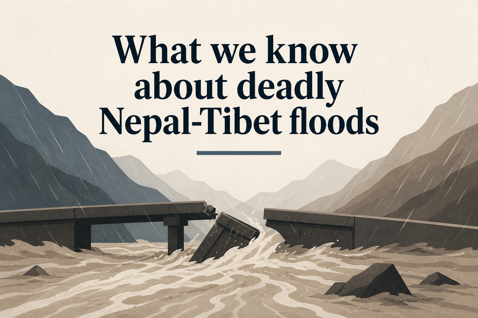 What we know about deadly Nepal-Tibet floods