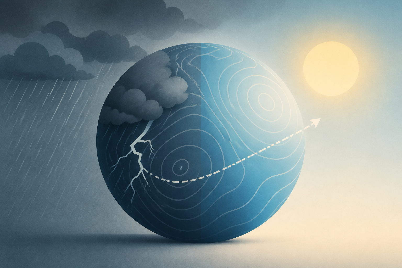 Current storms, forecast