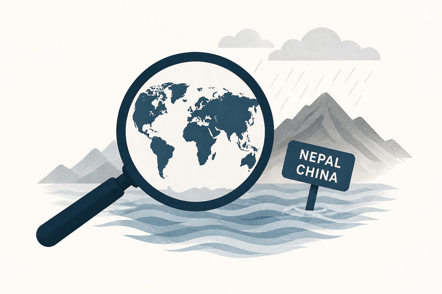 People missing in Nepal-China flooding are from over 30 countries