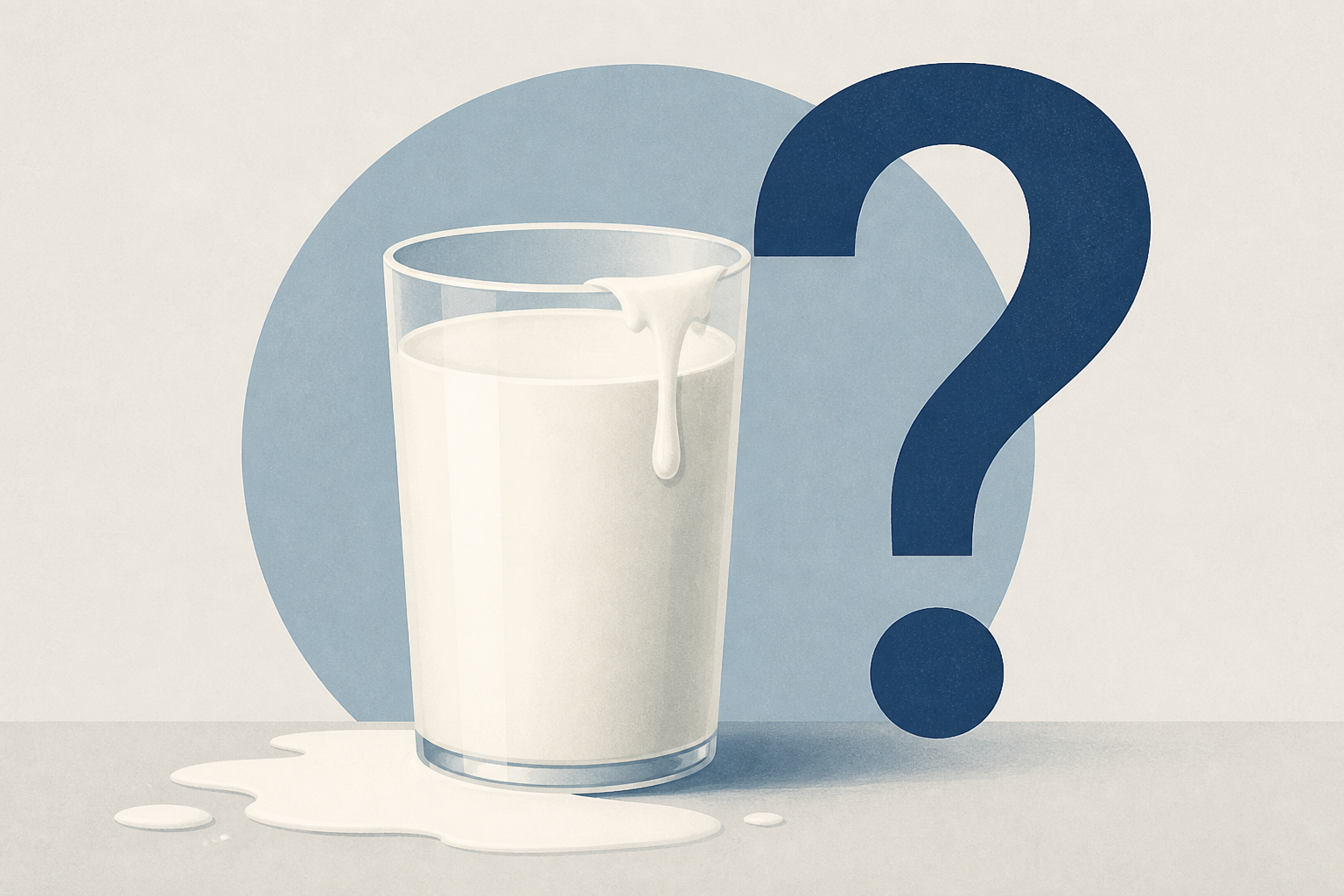 How much milk is too much milk? : NPR