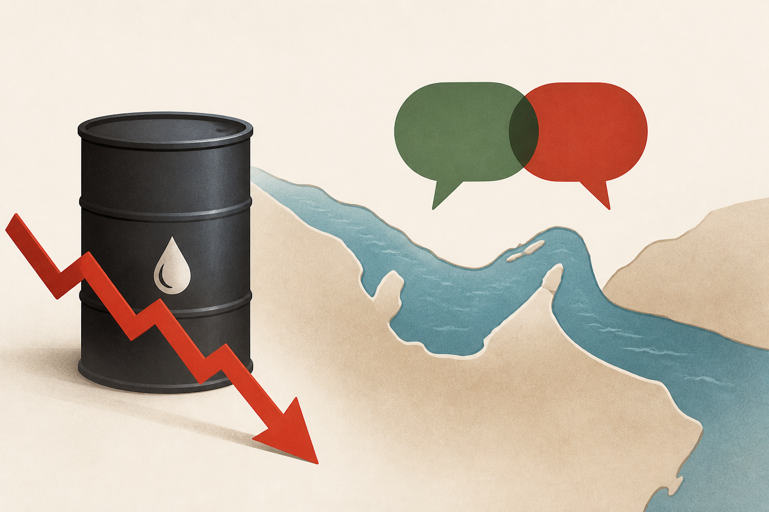 Oil prices remain low; Strait of Hormuz at center of Iran, Oman negotiations
