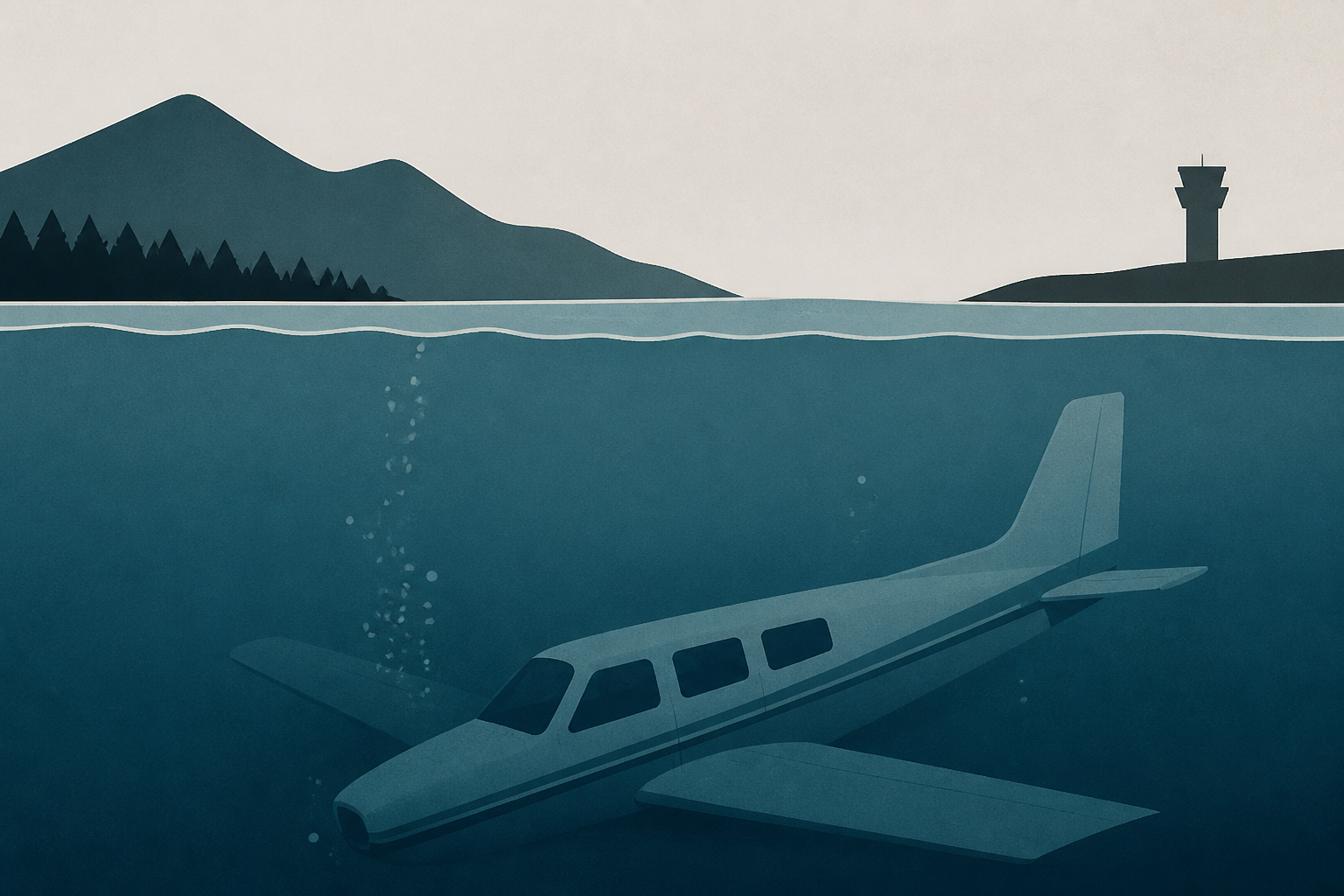 4 found dead in submerged plane after crash near Seldovia Airport