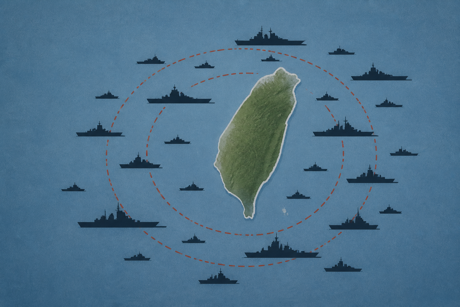 China deploys record number of ships around Taiwan as pressure grows