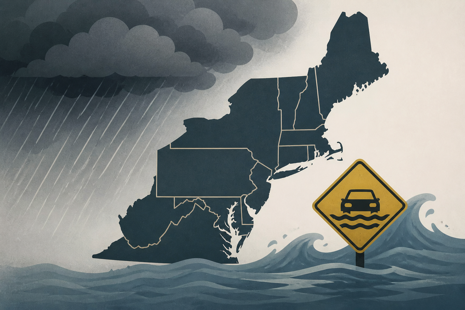 38+ million Americans face severe storm, flash flood risks across the Northeast