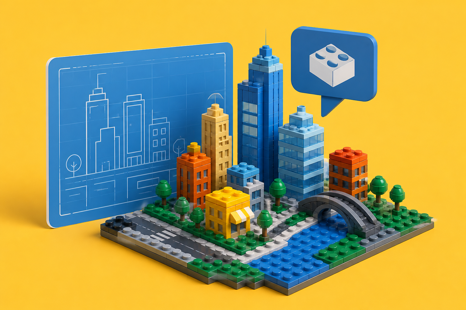 LEGO Skylines: New City Builder Revealed at Gamescom
