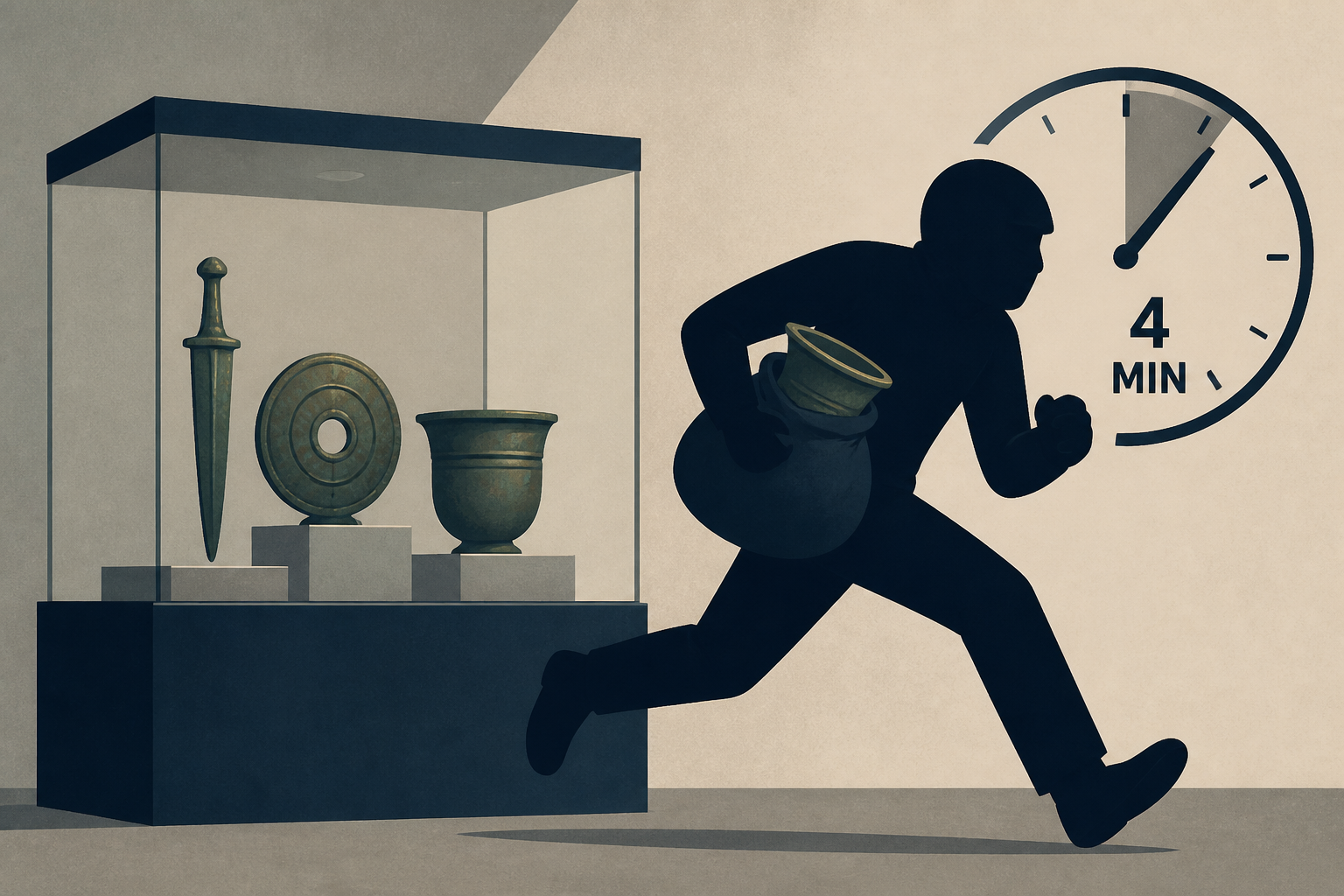 Thieves steal Bronze Age artifacts from Spanish museum in four-minute heist