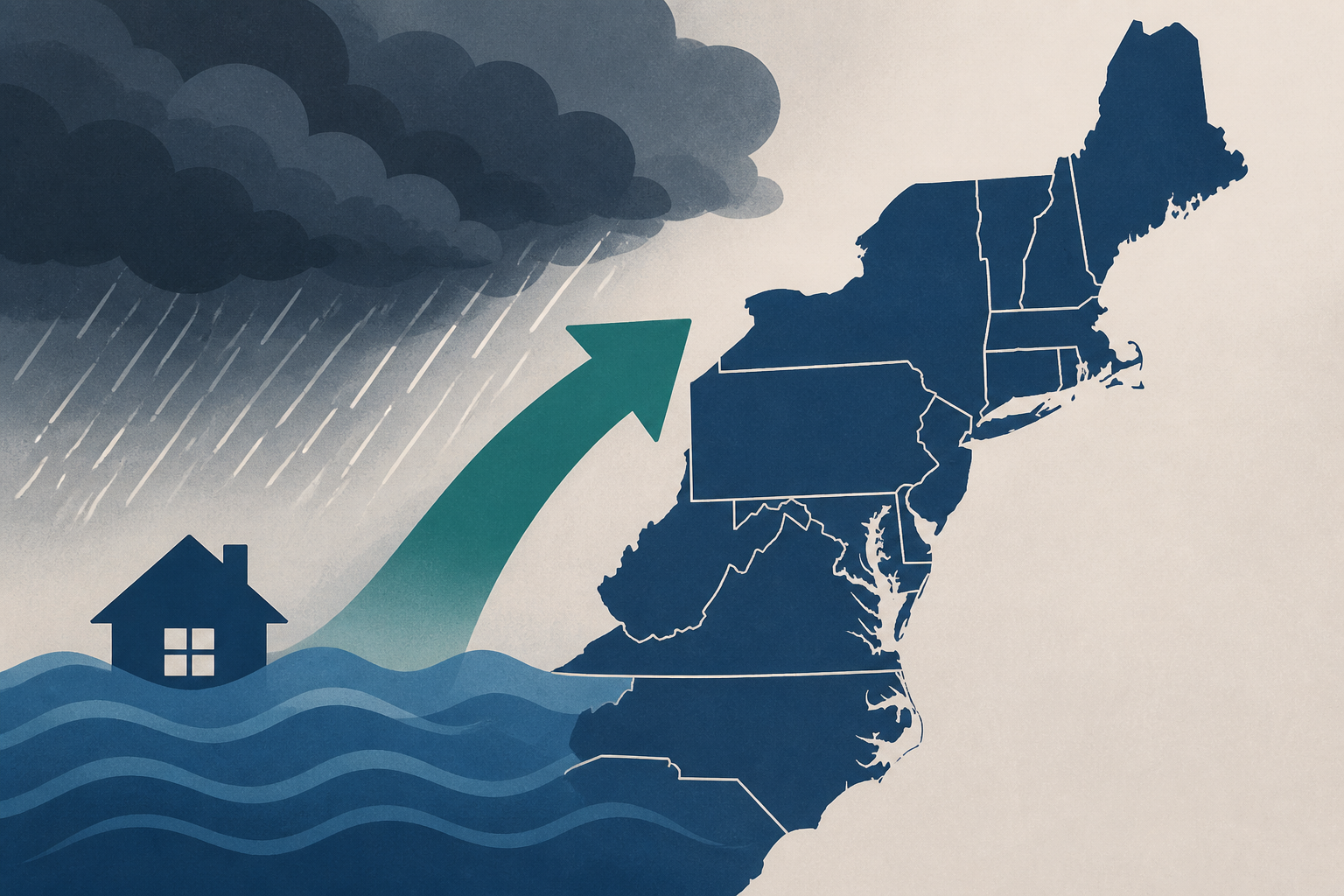 Severe weather, flooding threat heading to Northeast on Thursday: Forecast