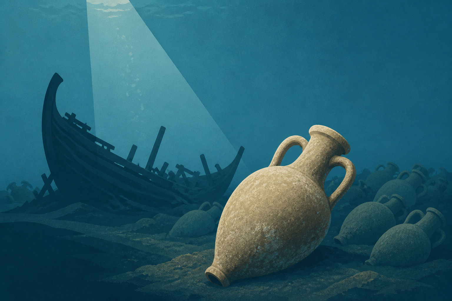 Divers find 2,400-year-old shipwreck off Andros with 600 amphorae