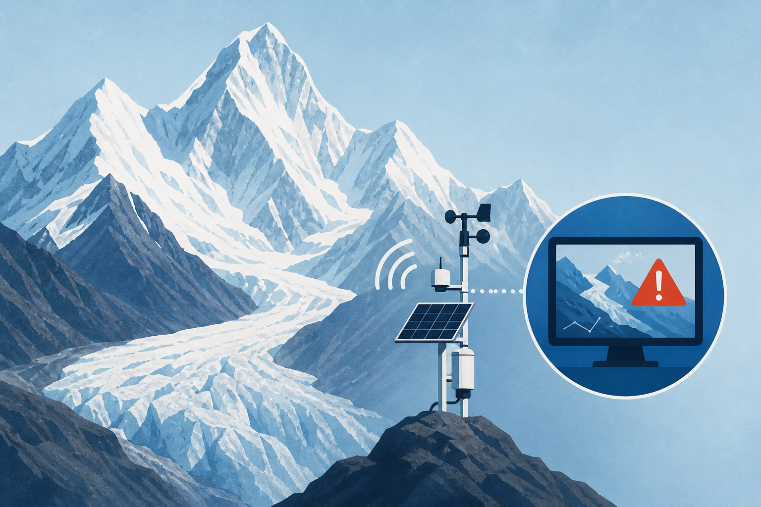China and Nepal built an early warning system for melting glaciers in Himalayas. Does it work?