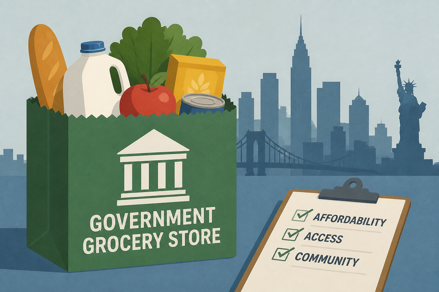 Mark Jaffe discusses New York City Mayor Mamdani's government grocery store plan