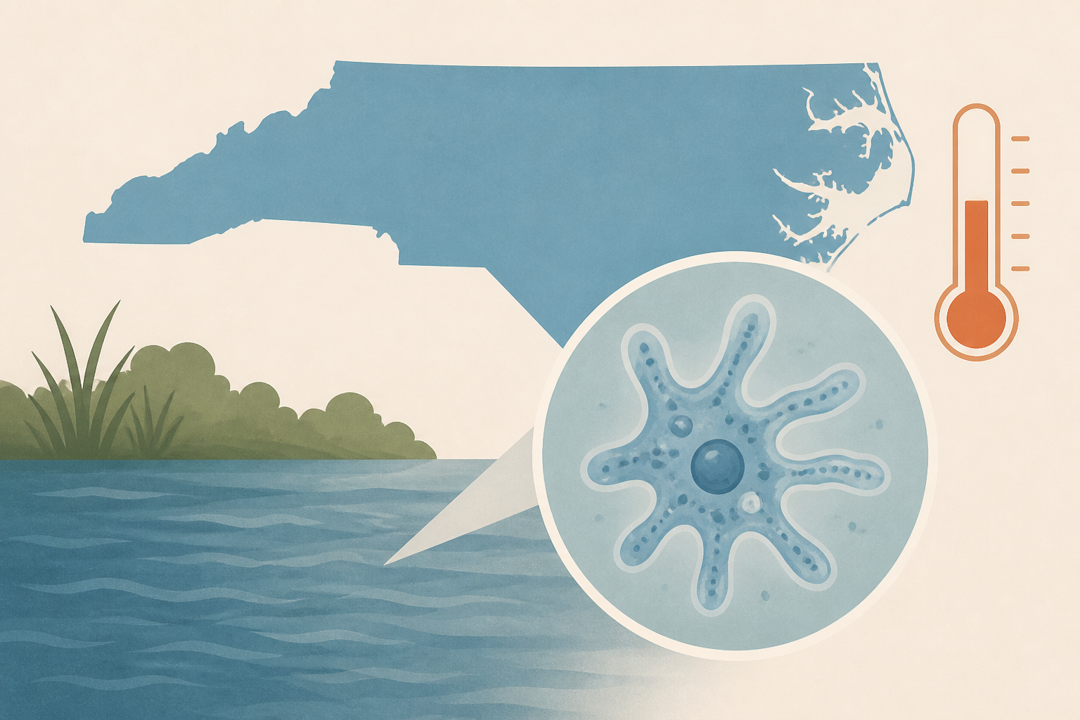 NC teen critically ill with amoeba found in warm, fresh water