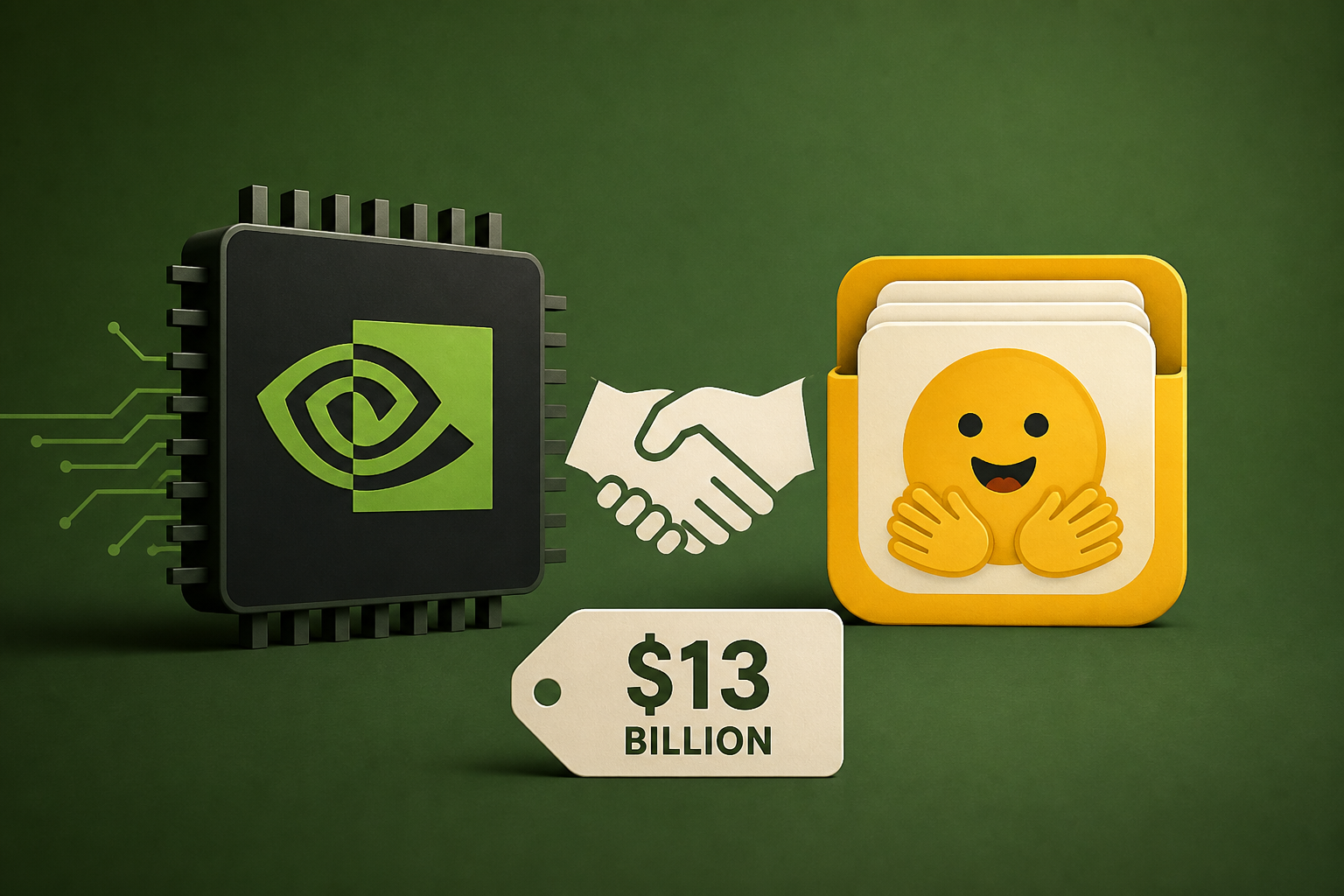 Report: Nvidia to acquire AI model repository Hugging Face for $13 billion