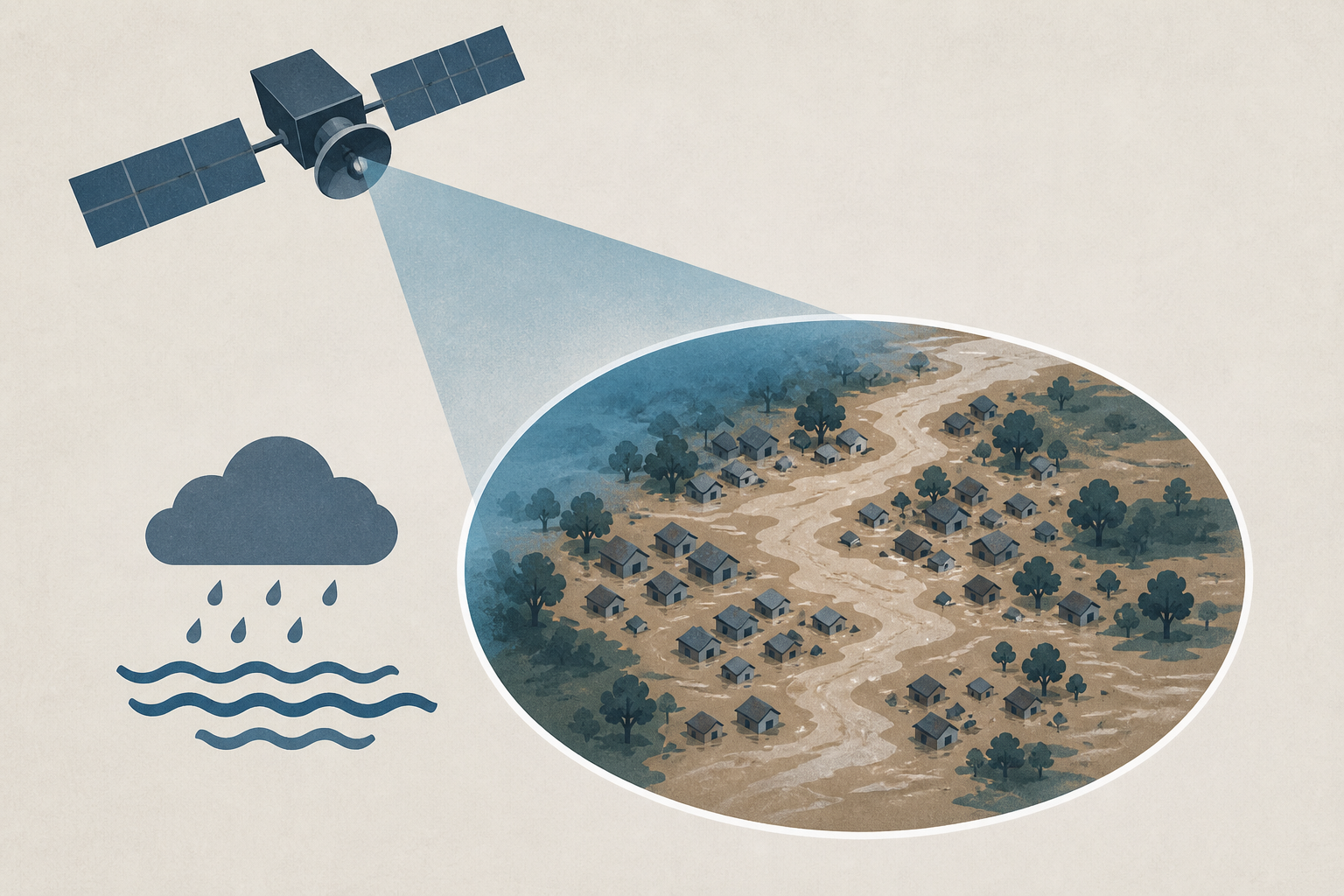Scientists say satellite images show the cause and devastation of Nepal floods