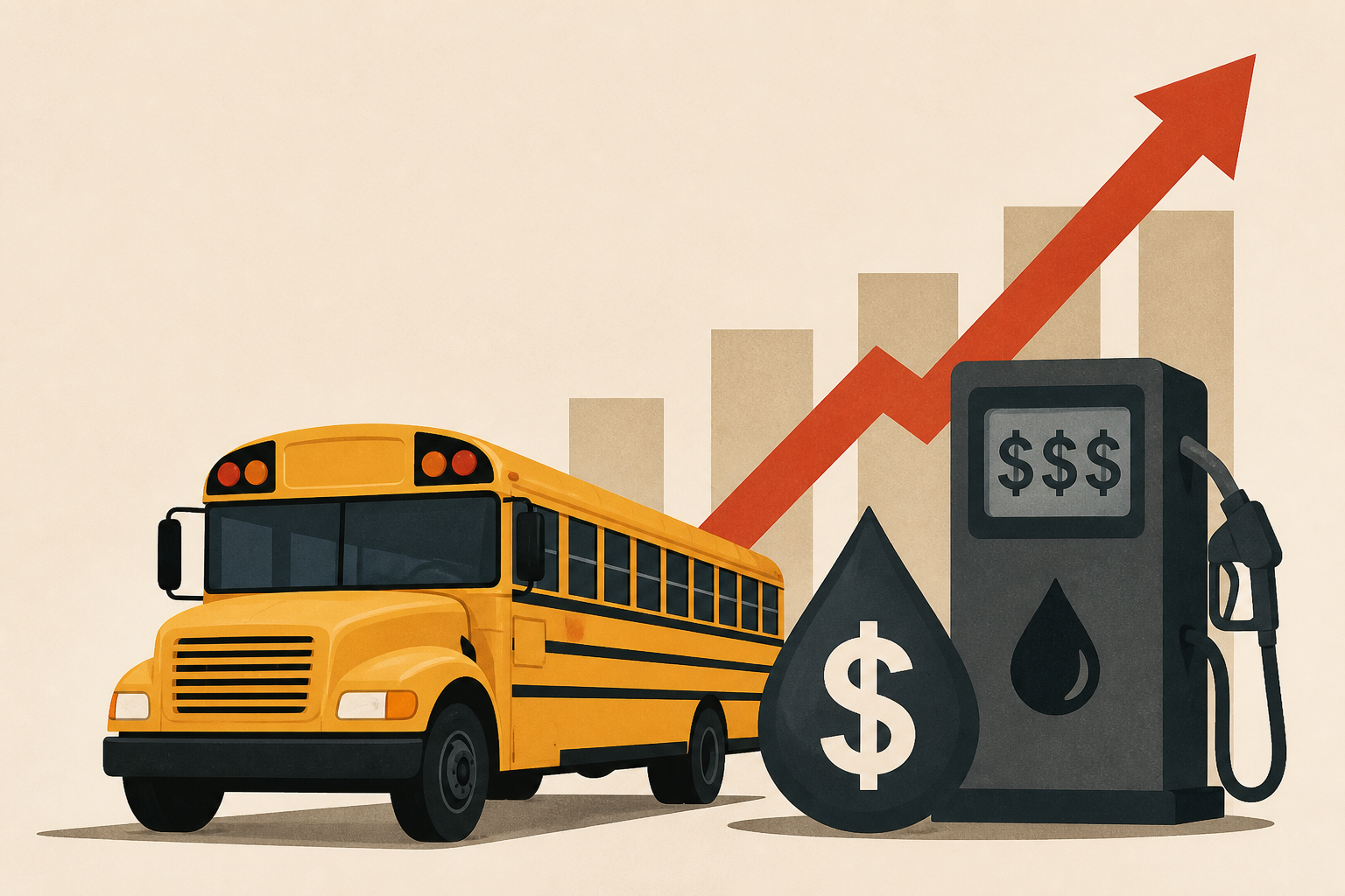 How school buses are affected by the high cost of diesel : NPR