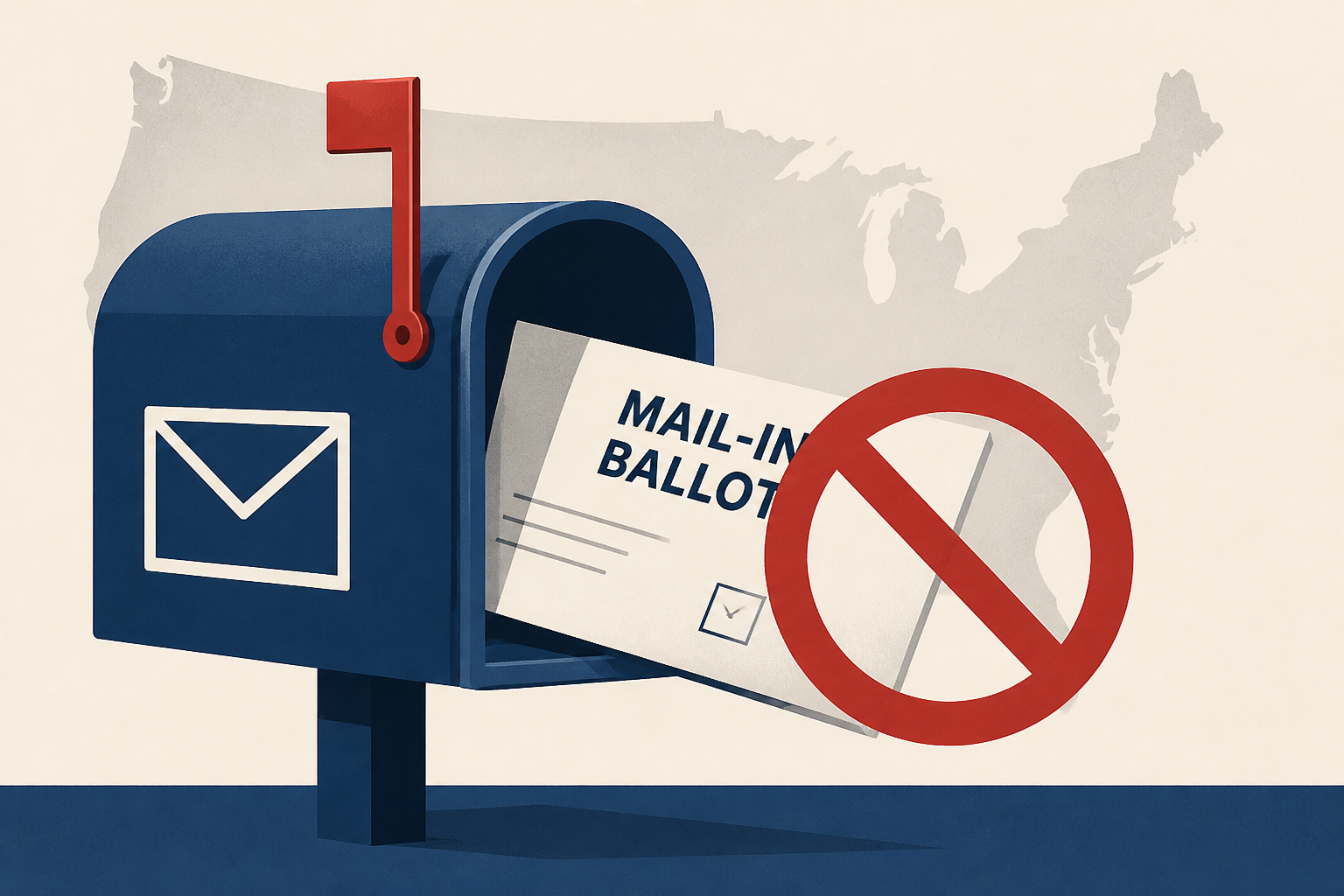 US Postal Service says mail-in ballot restrictions now in effect