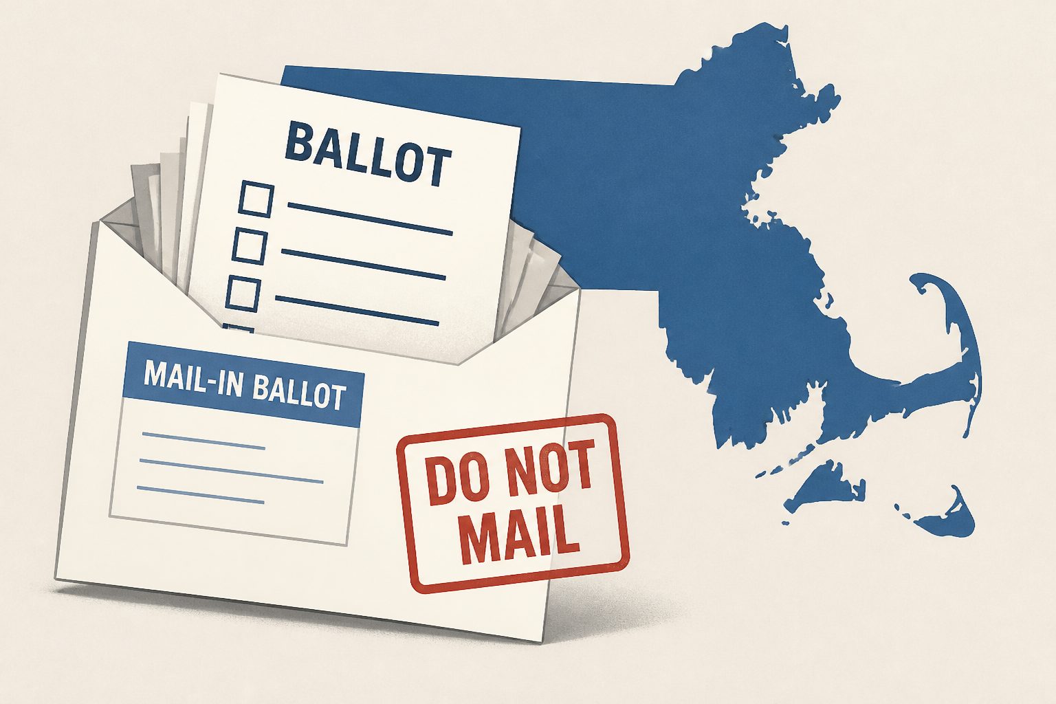 100,000 mail-in ballots for Massachusetts primary still not returned. "Do not mail," Galvin says.