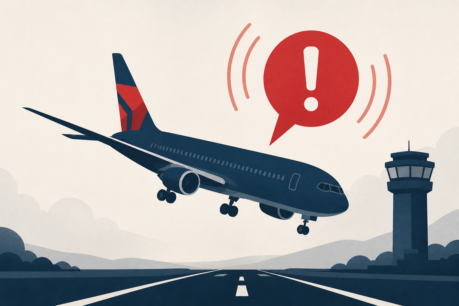 Delta Pilot Pleads for Help Before Making Emergency Landing