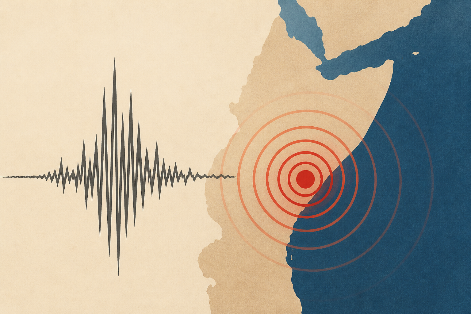 Strong 6.0 earthquake strikes near Somalia, rattling residents across the region