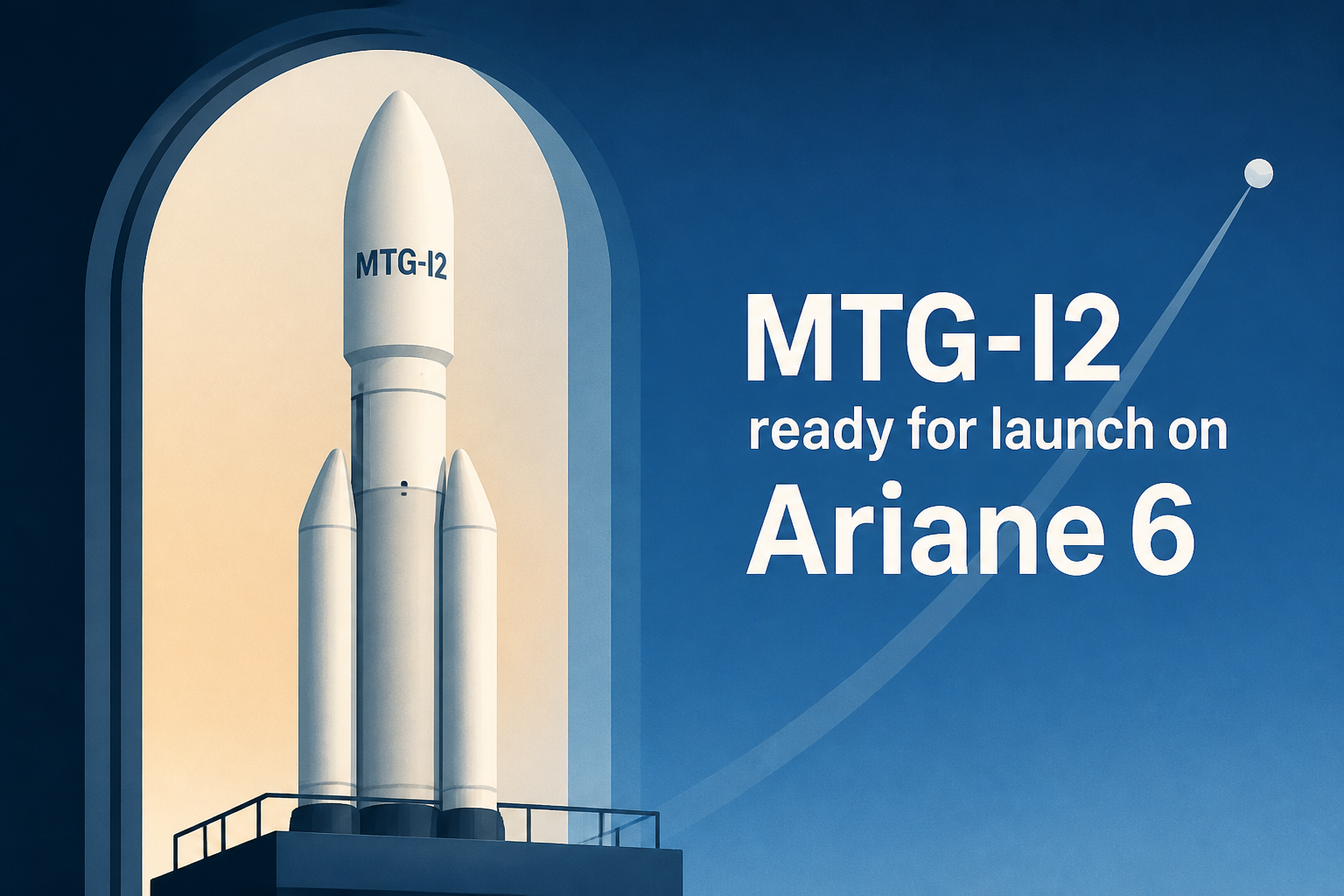MTG-I2 ready for launch on Ariane 6