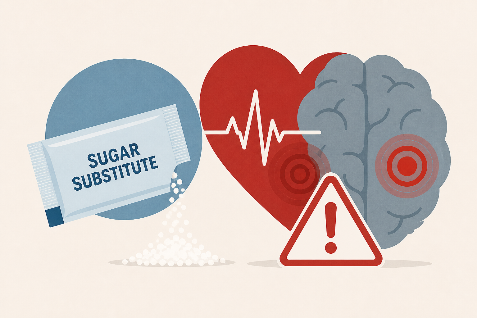 Popular Sugar Substitute Linked to Higher Risk of Heart Attack and Stroke