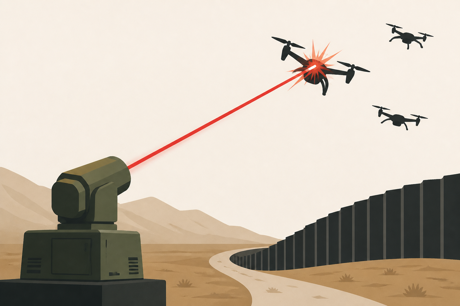 US military uses laser to down three Mexican cartel drones near border