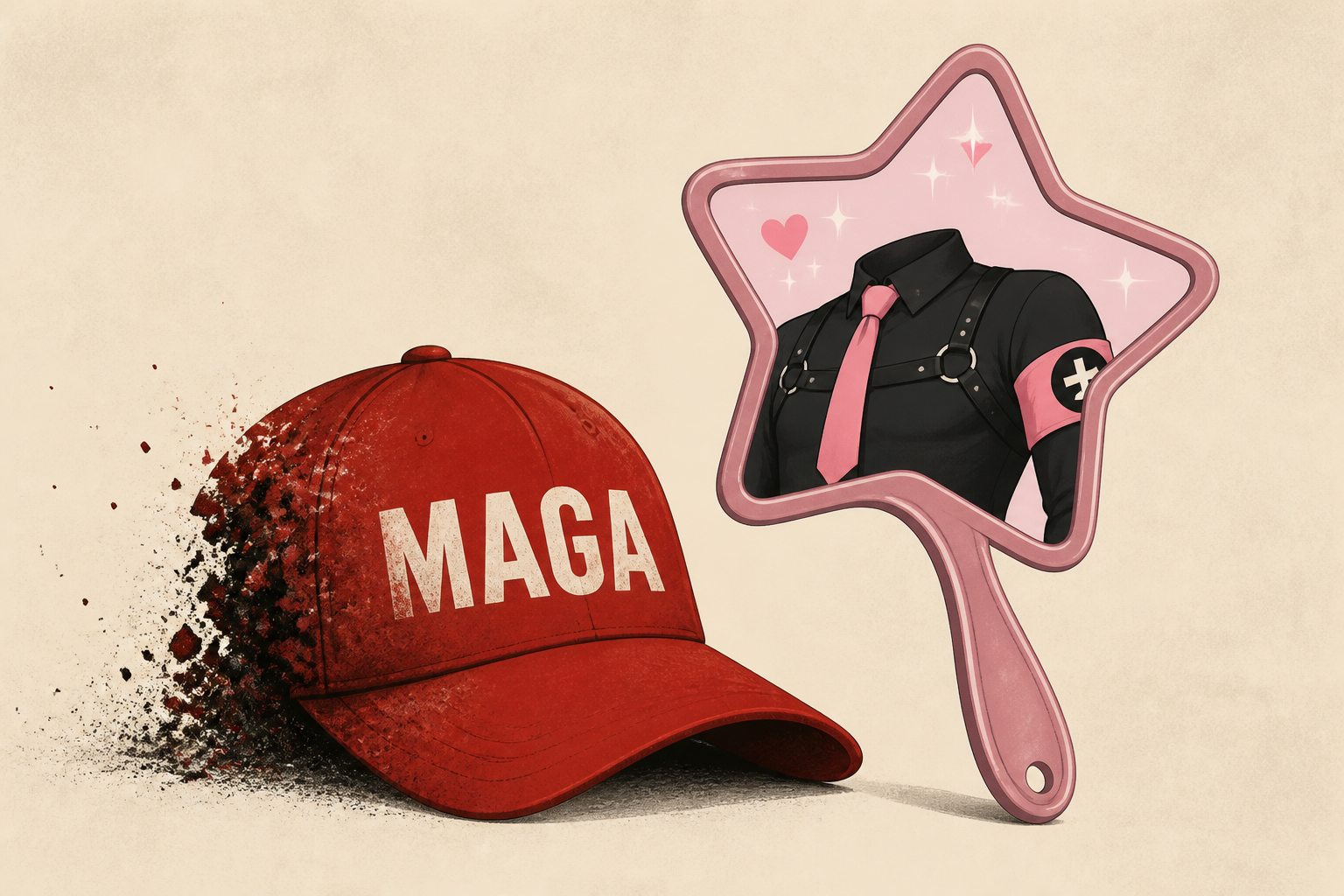 This proud "twink fascist" feels like a logical end point for the declining MAGA movement