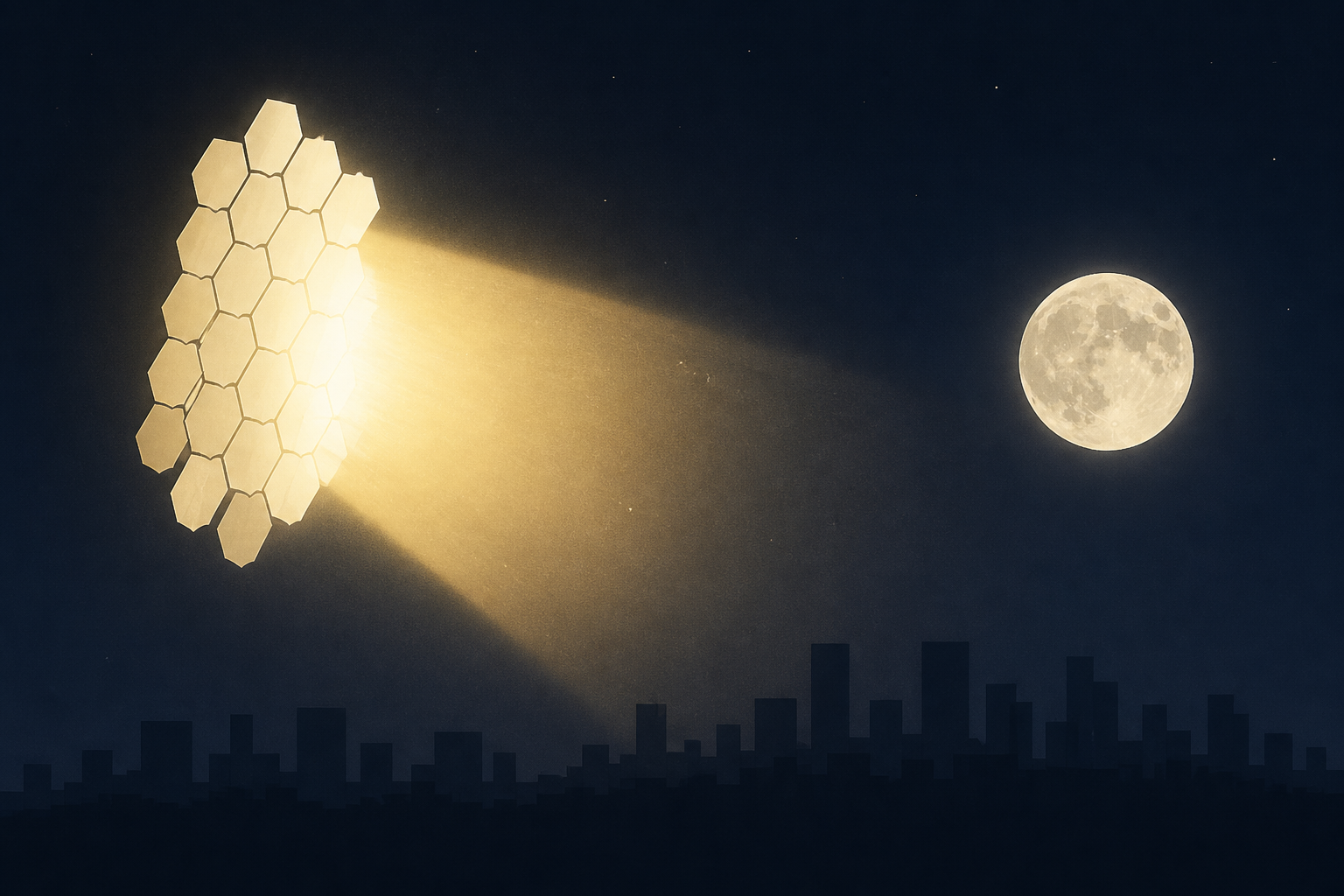 Massive space mirrors could be 40 times brighter than the full moon, astronomers warn. 'It will be worse than big cities like London'