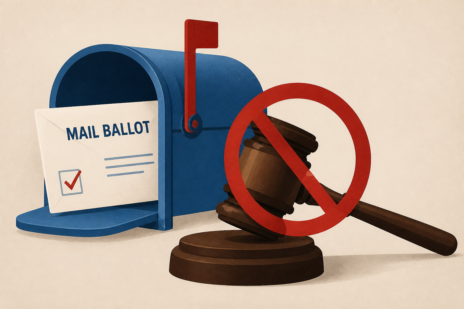 Judge temporarily blocks new Postal Service rules for mail voting