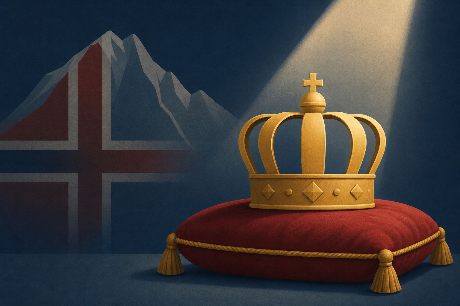 King Haakon VIII ascends to Norway's throne after his father's death