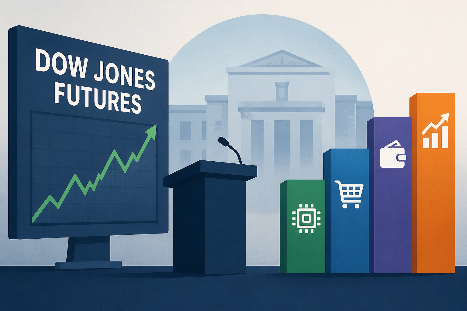 Dow Jones Futures: Fed Chief Warsh Speech Due; Marvell, Affirm, PayPal, Elastic Are Big Movers