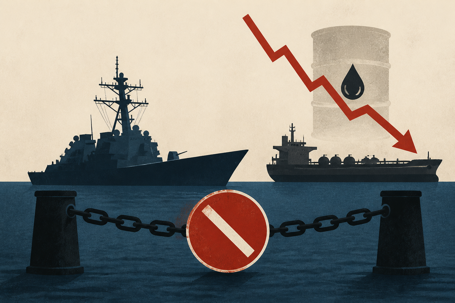 U.S. Navy blockade slashes Iran oil exports as Trump shifts to economic warfare