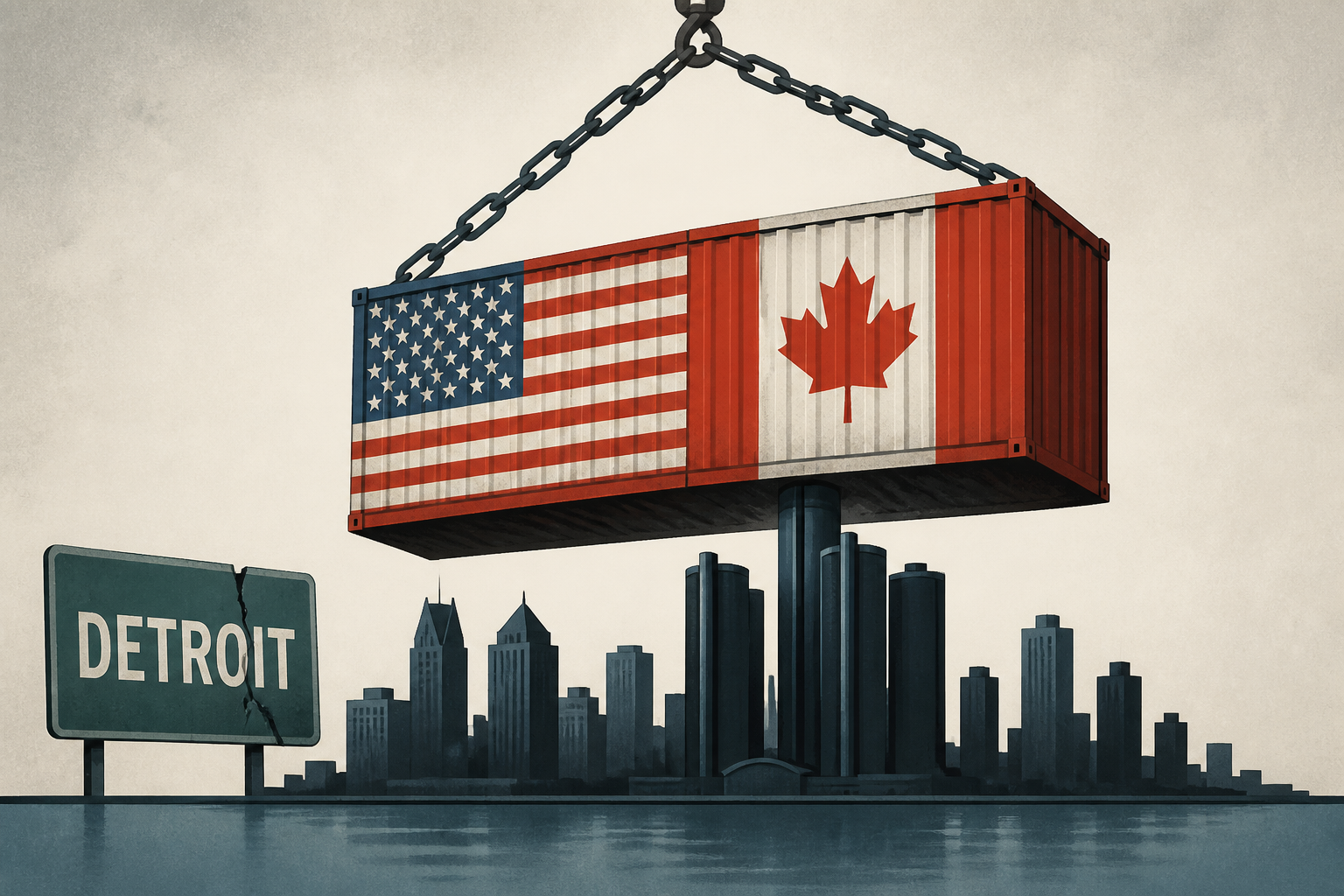 Detroit despairs as ‘insanity’ of Trump’s Canada trade war punishes city