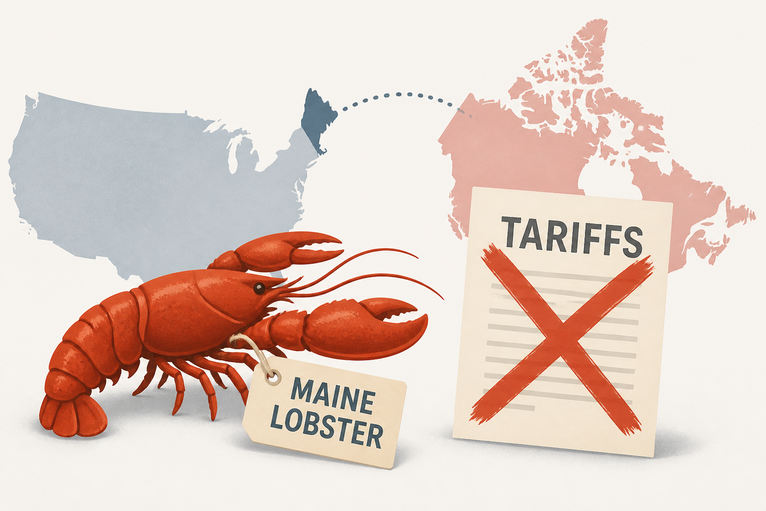 Maine lobster no longer included in Canada tariffs