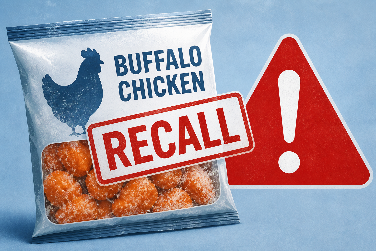 Frozen Buffalo Chicken Recall: Highest Risk Warning Over Food Safety