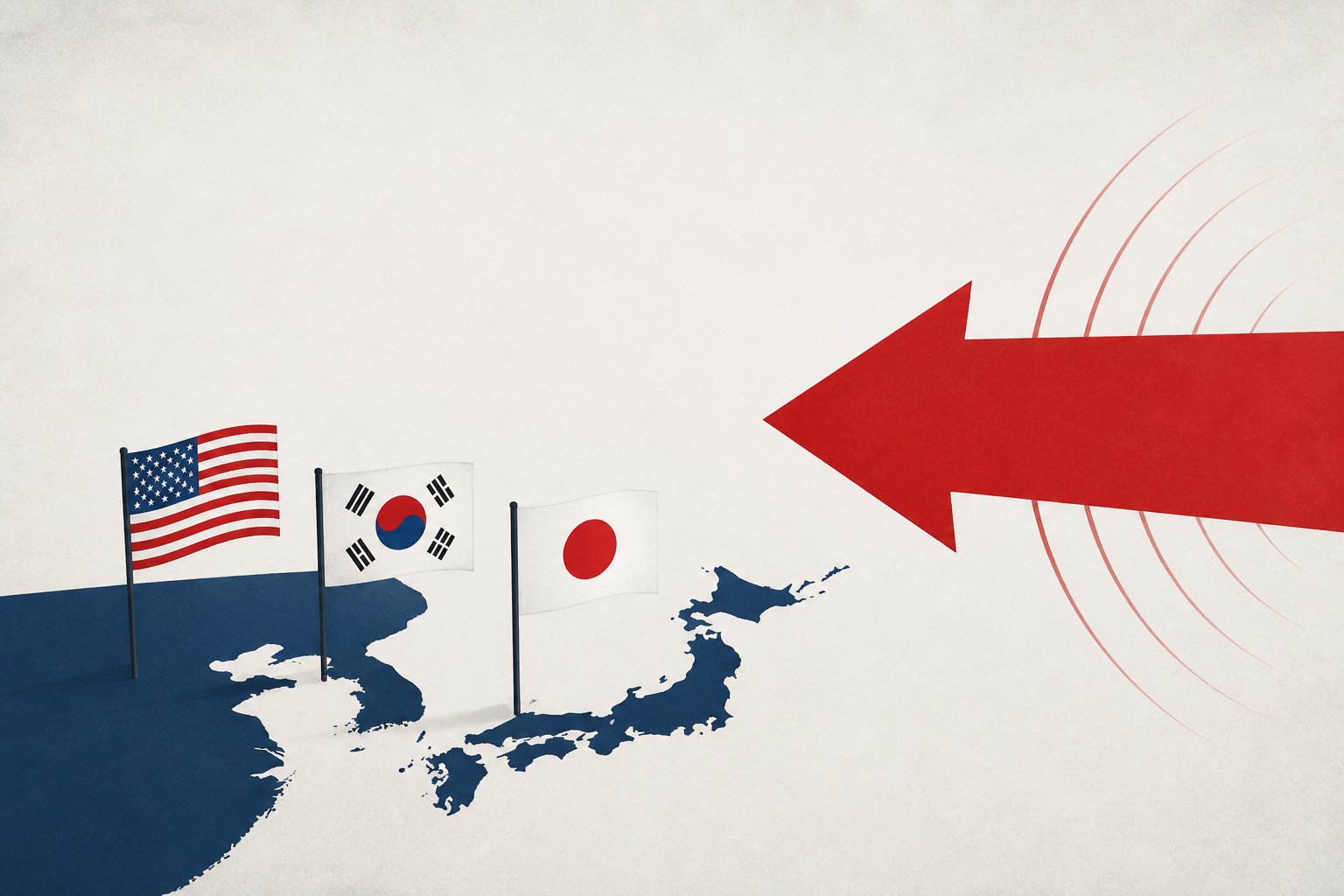 U.S., South Korea and Japan to hold drill as North Korea ramps up pressure on U.S.