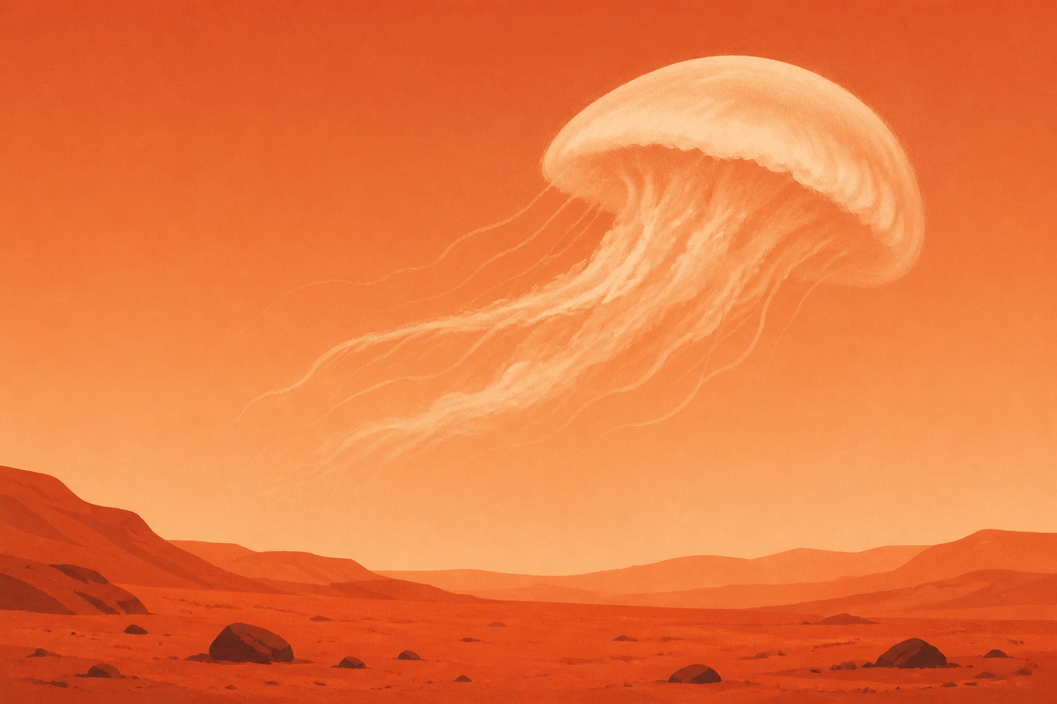 NASA Spots a Bizarre 'Jellyfish' Floating on Mars. Here's What We Know.