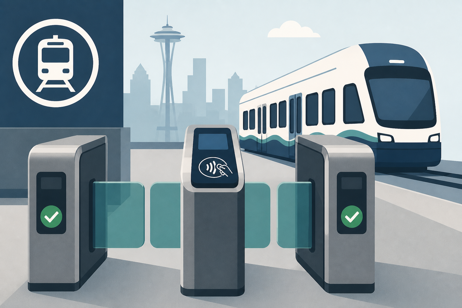 Fare gates coming to 14 Seattle area light rail stations