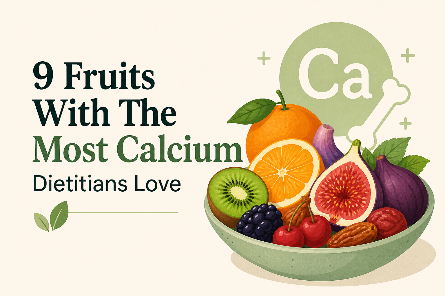 9 Fruits With The Most Calcium Dietitians Love