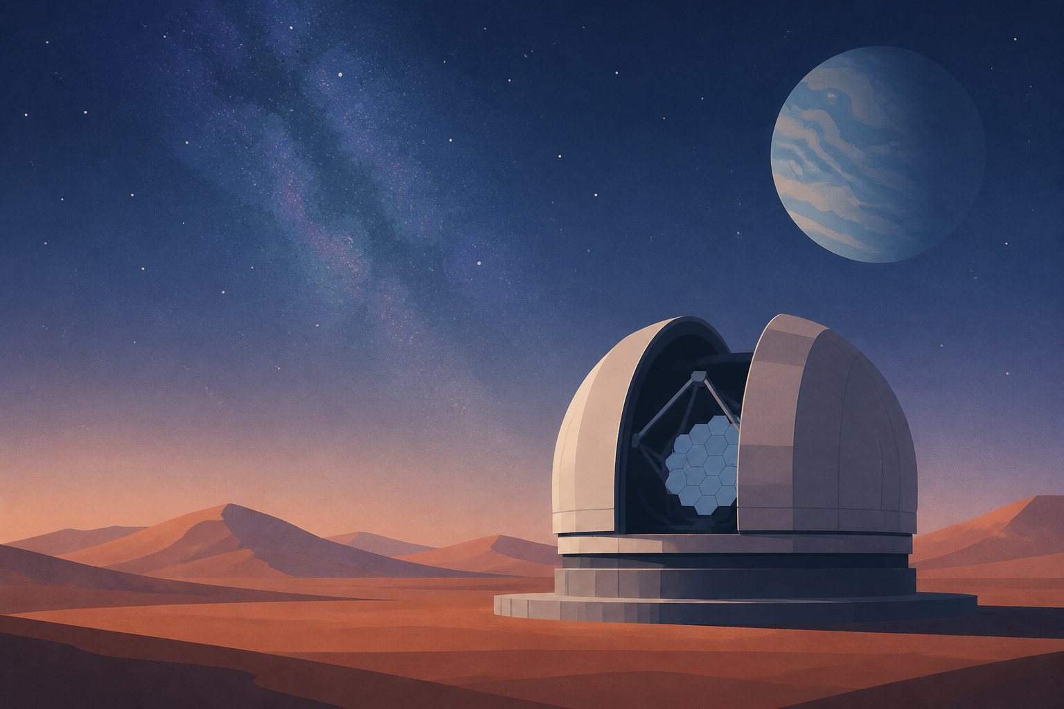 In the otherworldly Chilean desert, this huge telescope could reveal alien life