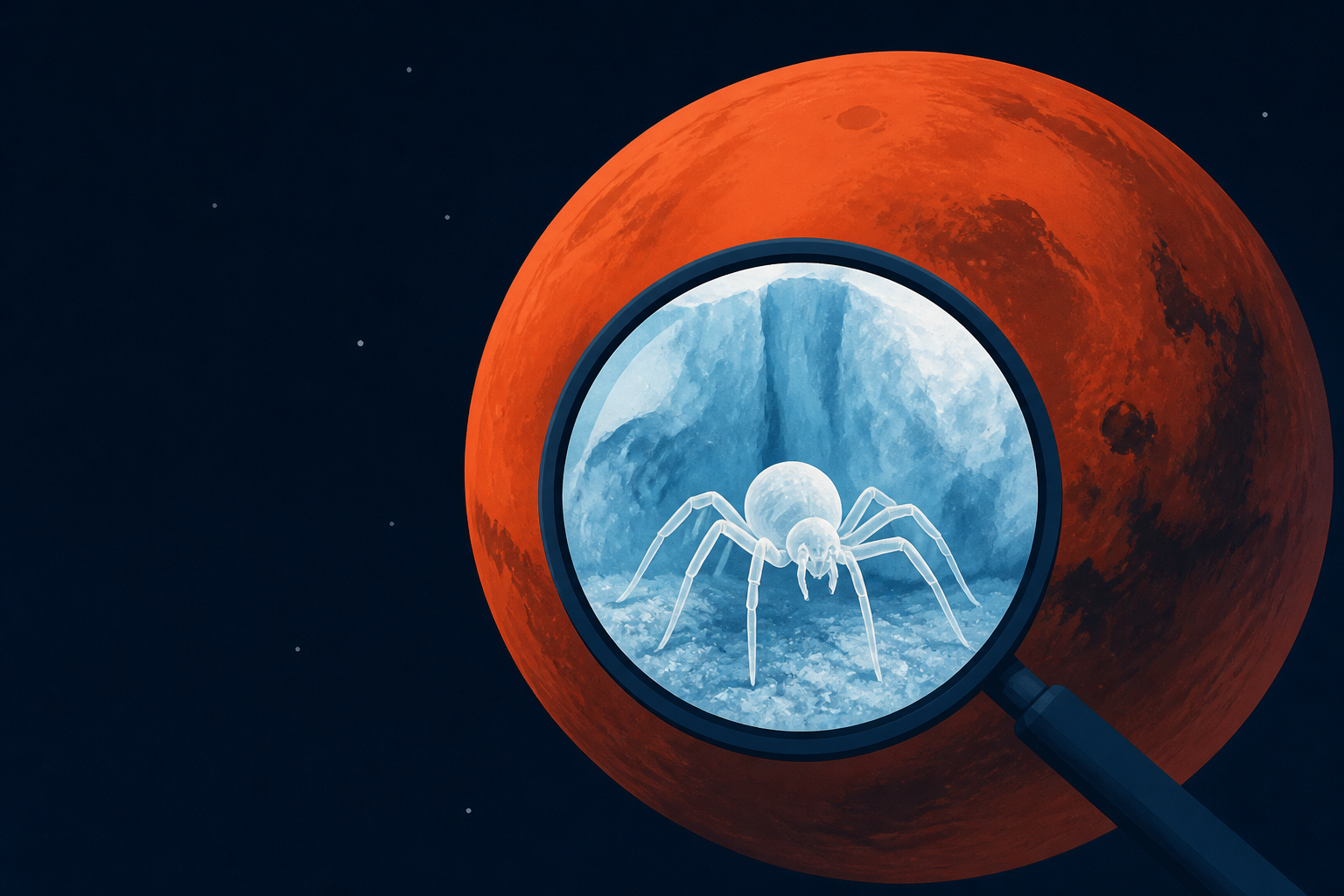 Who Needs Life On Mars When It Has Glacial Spiders?