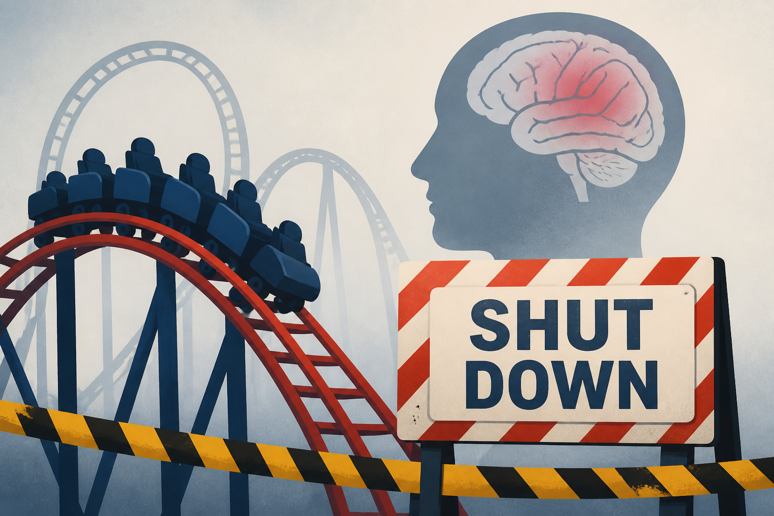 Rollercoaster at LA’s Six Flags shut after two riders suffered brain injuries, inquiry finds