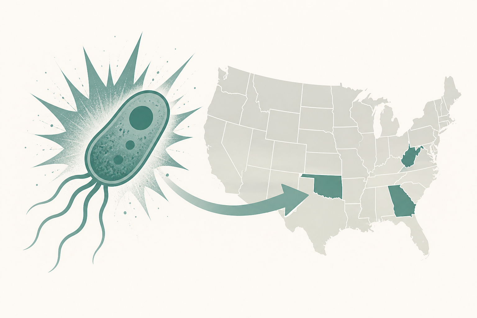 Massive outbreak of 'explosive diarrhea' parasite expands to 3 more states with over 11,000 illnesses