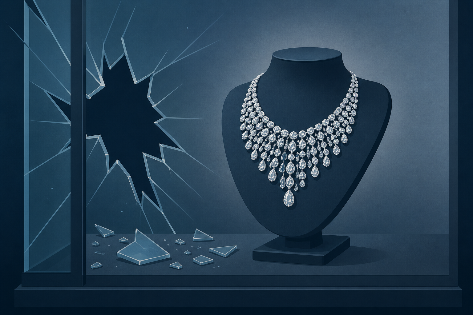 Egyptian queen’s 673-diamond necklace stolen in Vienna smash-and-grab raid