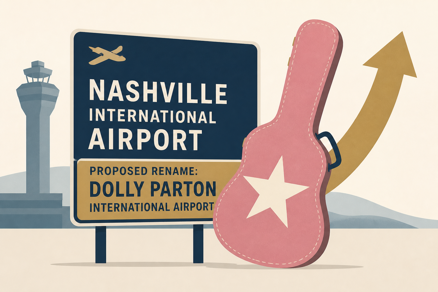 Push to rename Nashville airport for Dolly Parton gets a boost from Tennessee’s governor