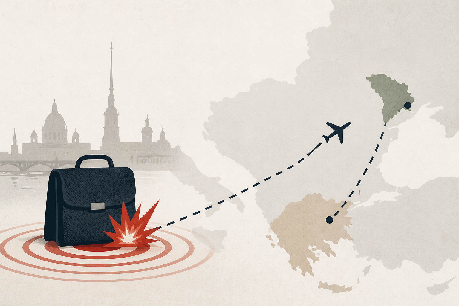 old woman planted a bomb that killed a Russian officer near St. Petersburg. By the time the FSB tracked her to Turkey, she had already left for Moldova. — Meduza
