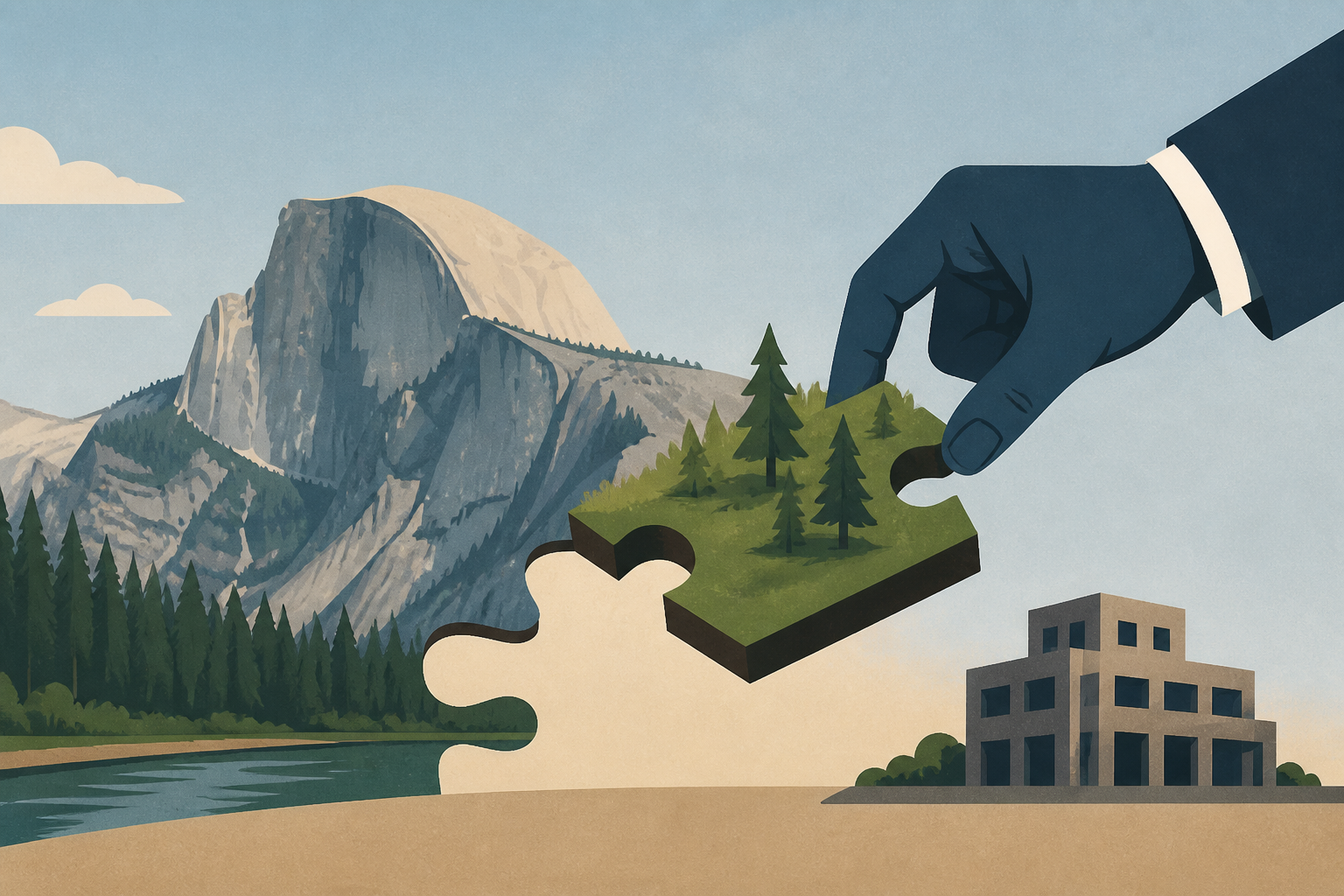 Trump administration pushing to hand parcel of Yosemite land to private developer - report